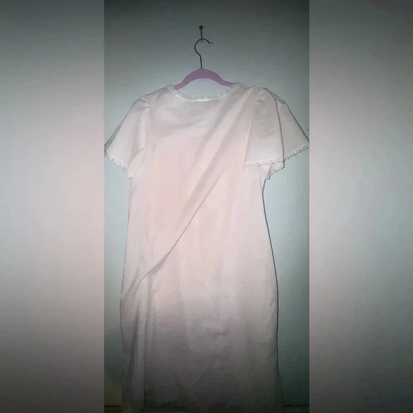 Adonna women’s vintage light pink night gown and cover mumu size medium‎ - Picture 5 of 7